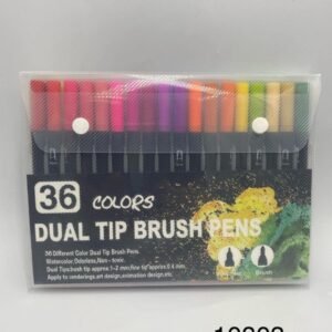 Colors Dual Tip Brush Pens 36 Colores