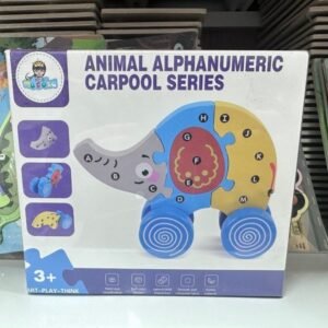 Animal Alphanumeric Carpool Seires