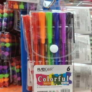 Zestaw Kolorowe Długopisy Kulkowe