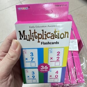 Zabawka Multiplication Flashcards 36 Cards