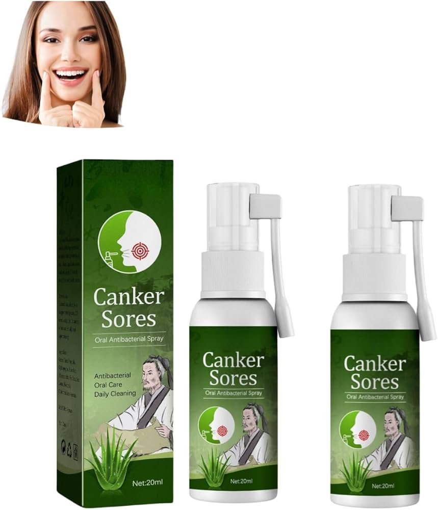 Canker Sore Relief Spray Mężczyźni Kobiety 20ml