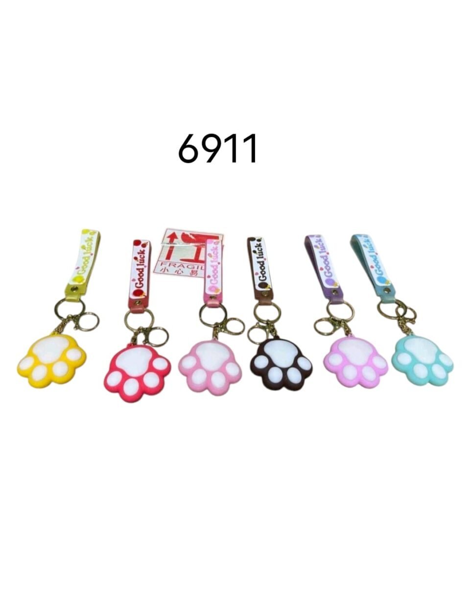 Brelok do Kluczy Gumowe Łapli