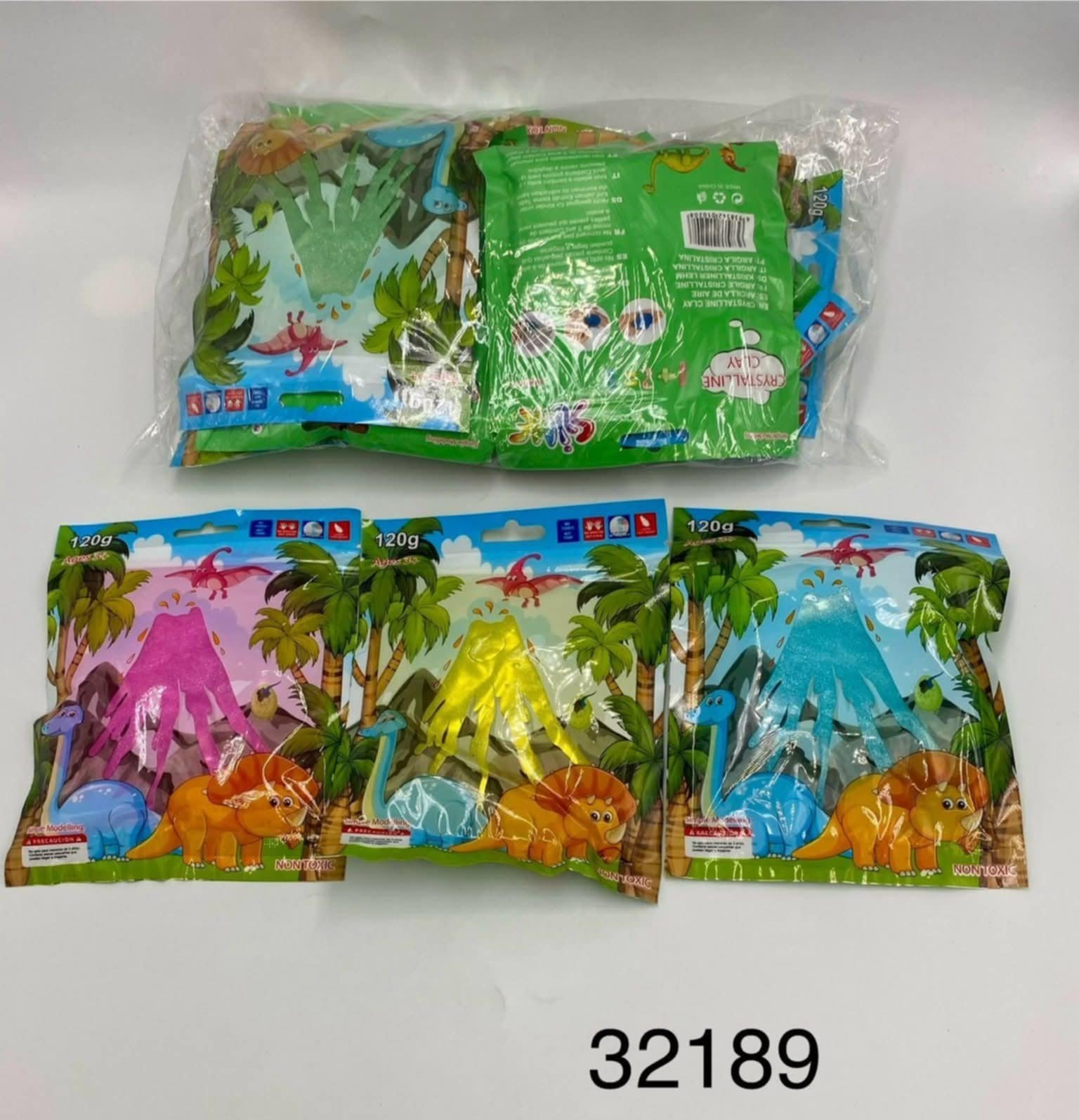 Zabawki Slime Crystaline Clay