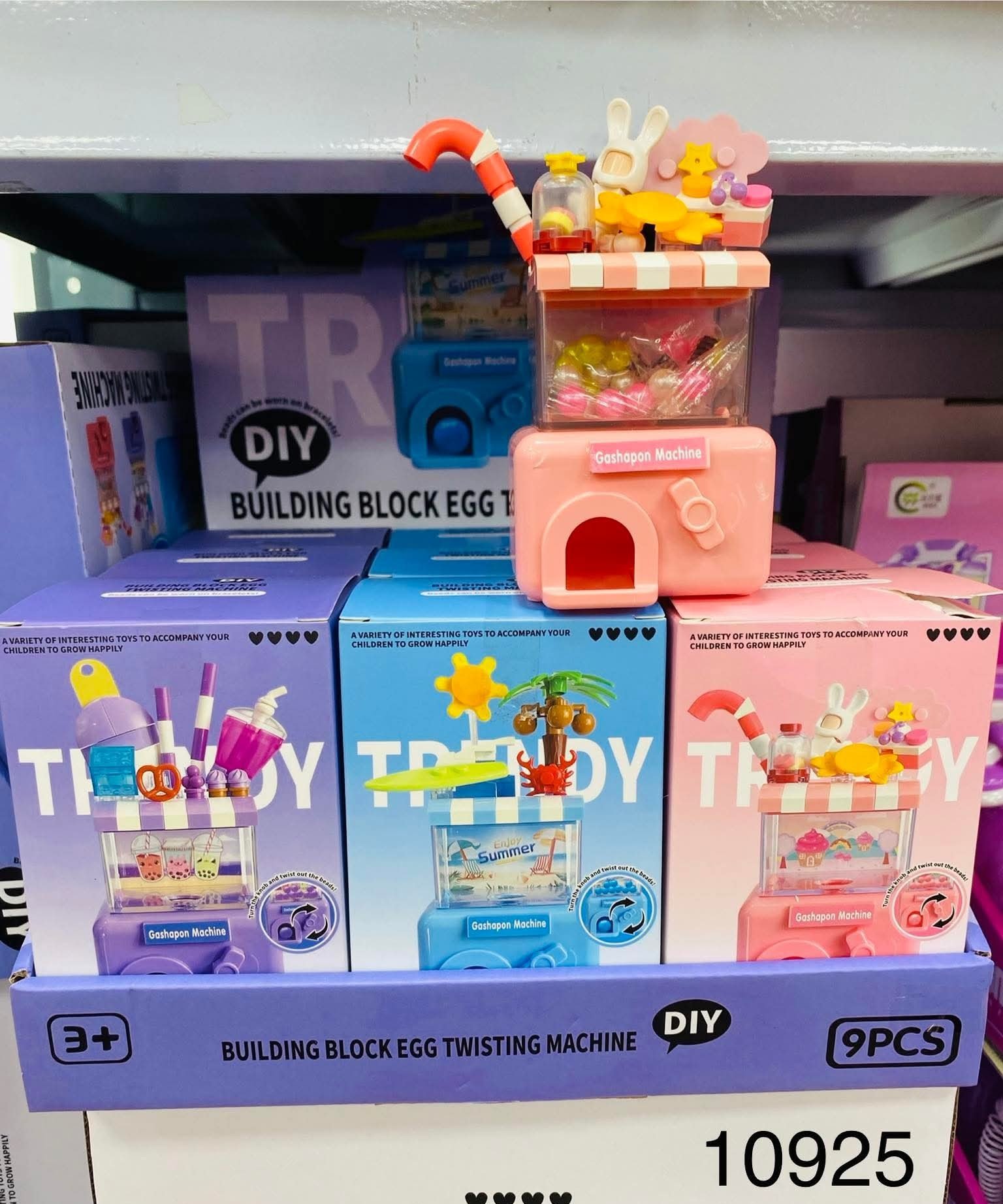 Zabawki Building Block Egg Machine