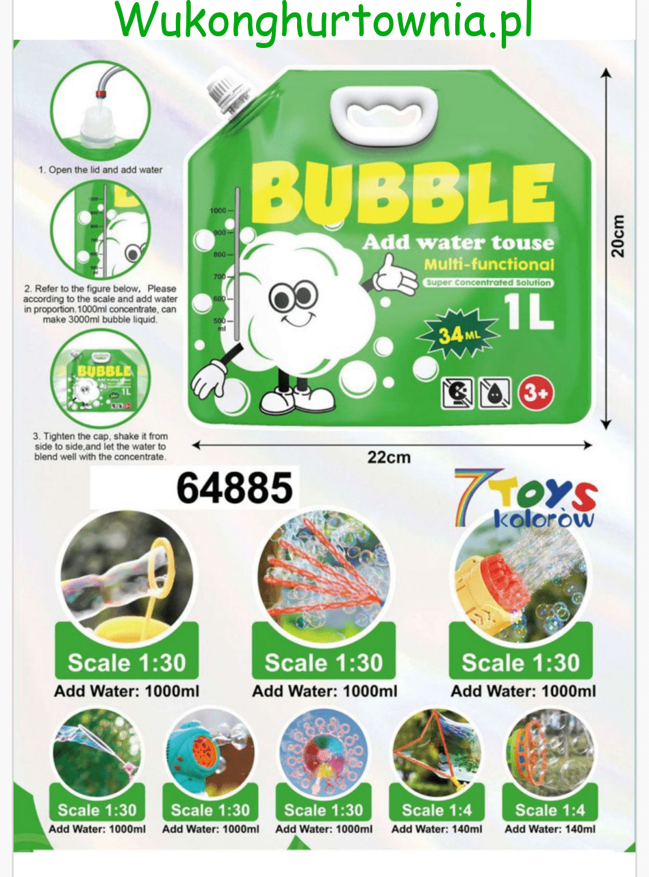 Koncentrant do Baniek Mydlanych 1l