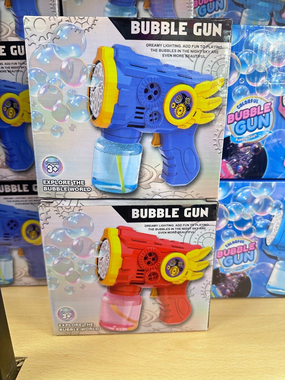 Pistolety Bubble Gun