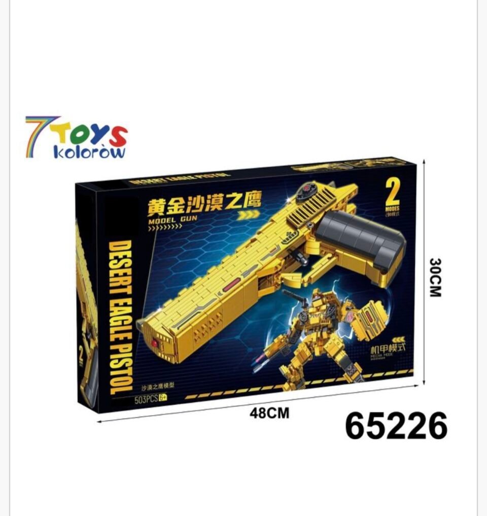 Klocki Pistolety Model Gun 503PCS