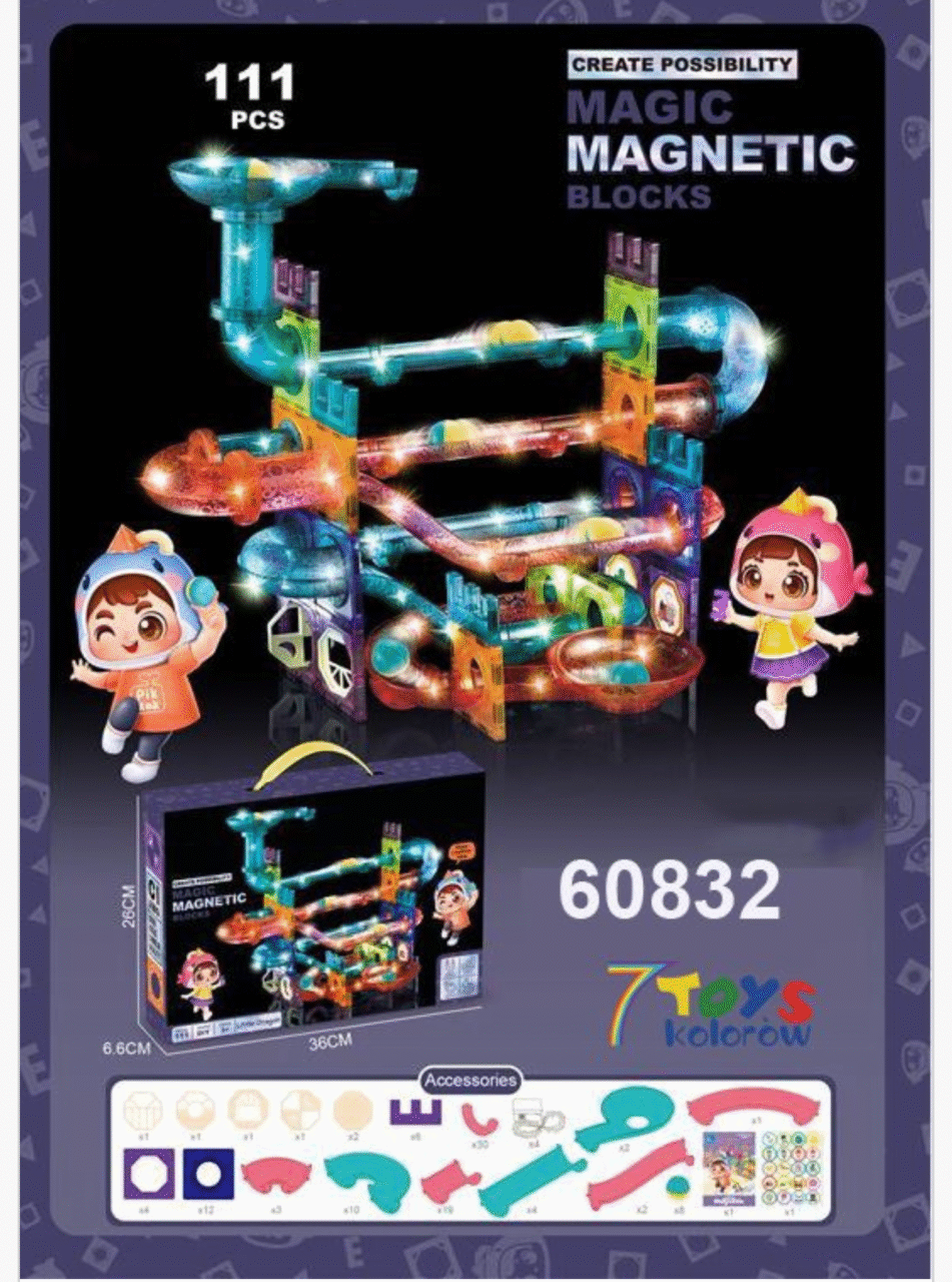 Magnetic Klocki 111PCS
