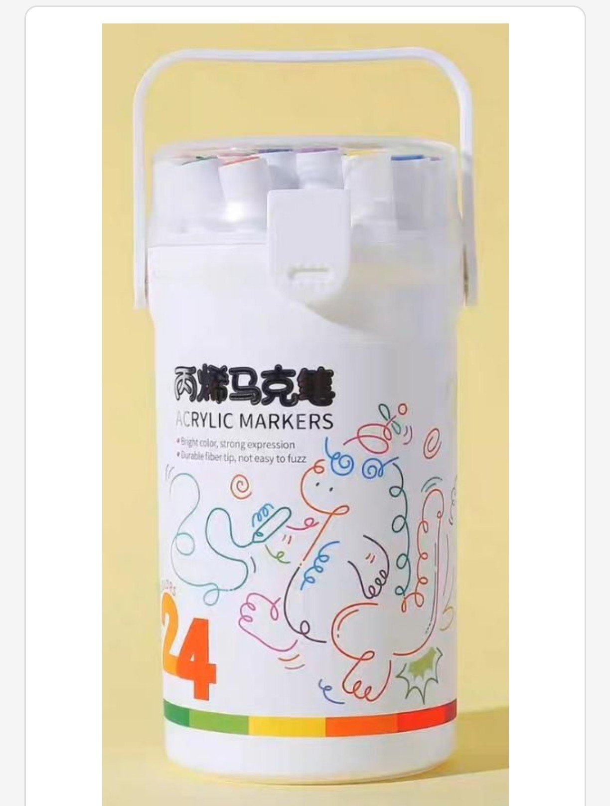 Akrylic Markers 24 Kolor