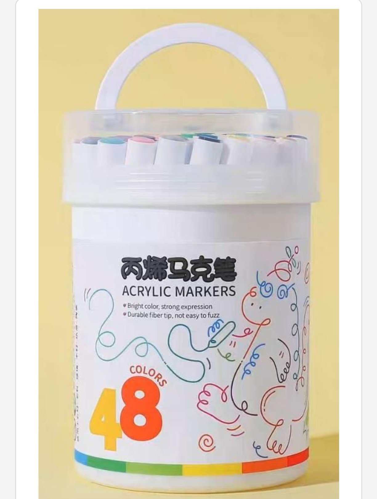 Akrylic Markers 48 Kolor