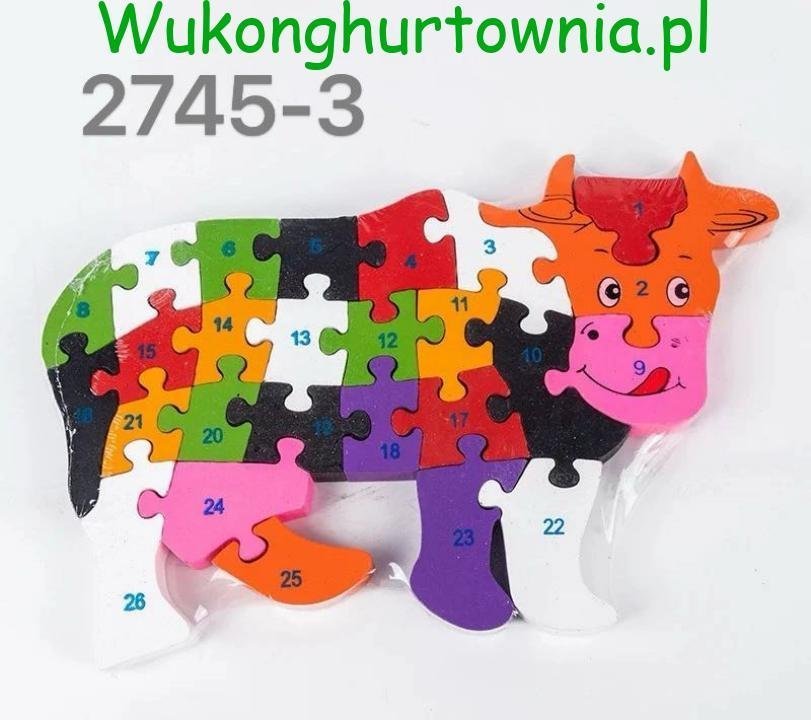 Zabawka Drewniana Puzzle