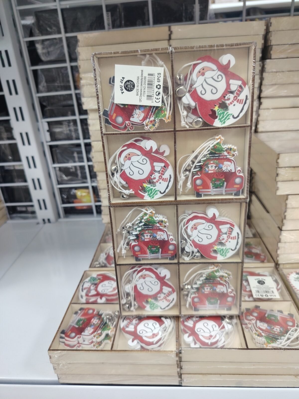 Zestaw Dekoracja Świąteczny 12PCS