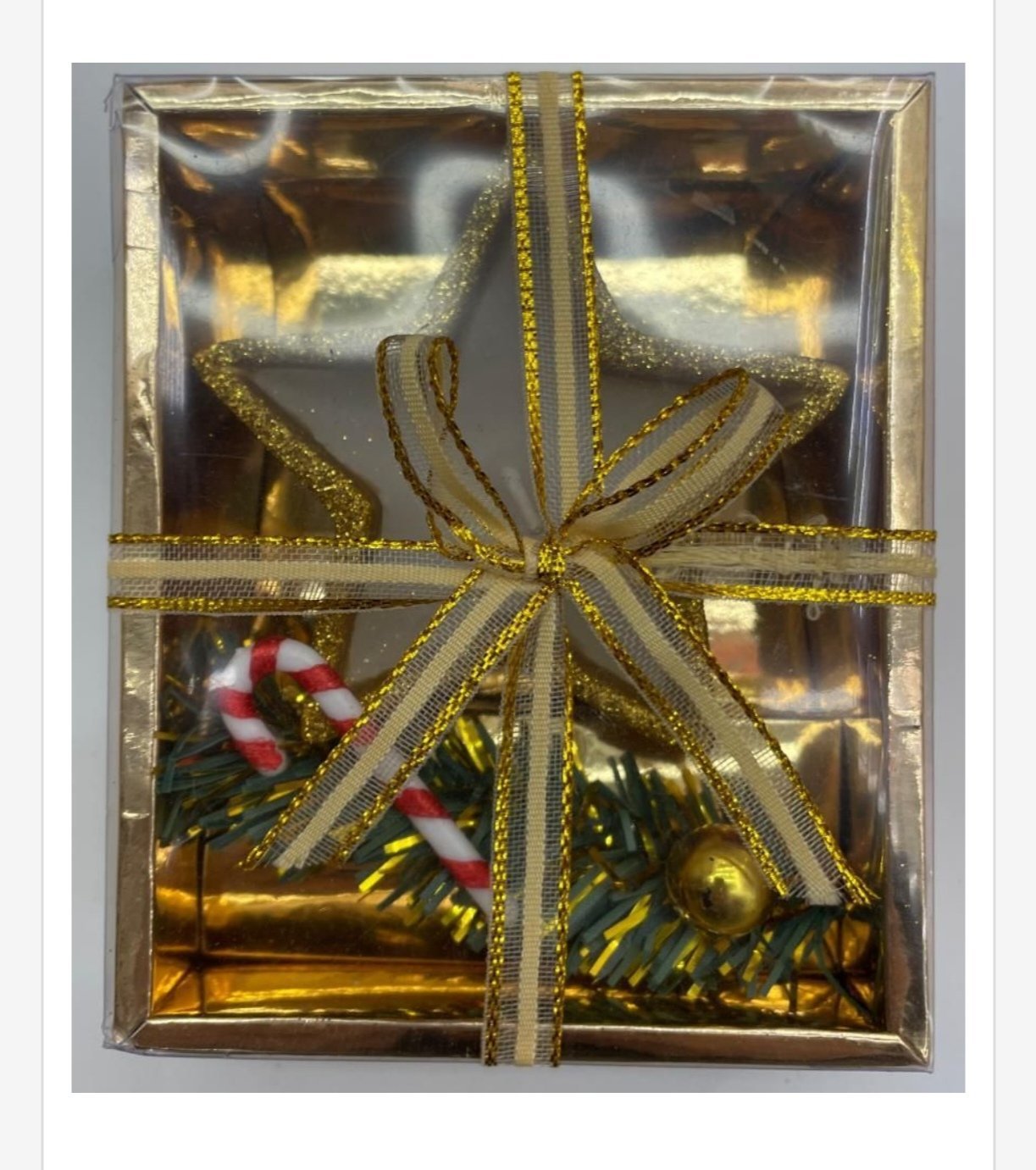 Zestaw Świeca Dekoracja Świąteczny