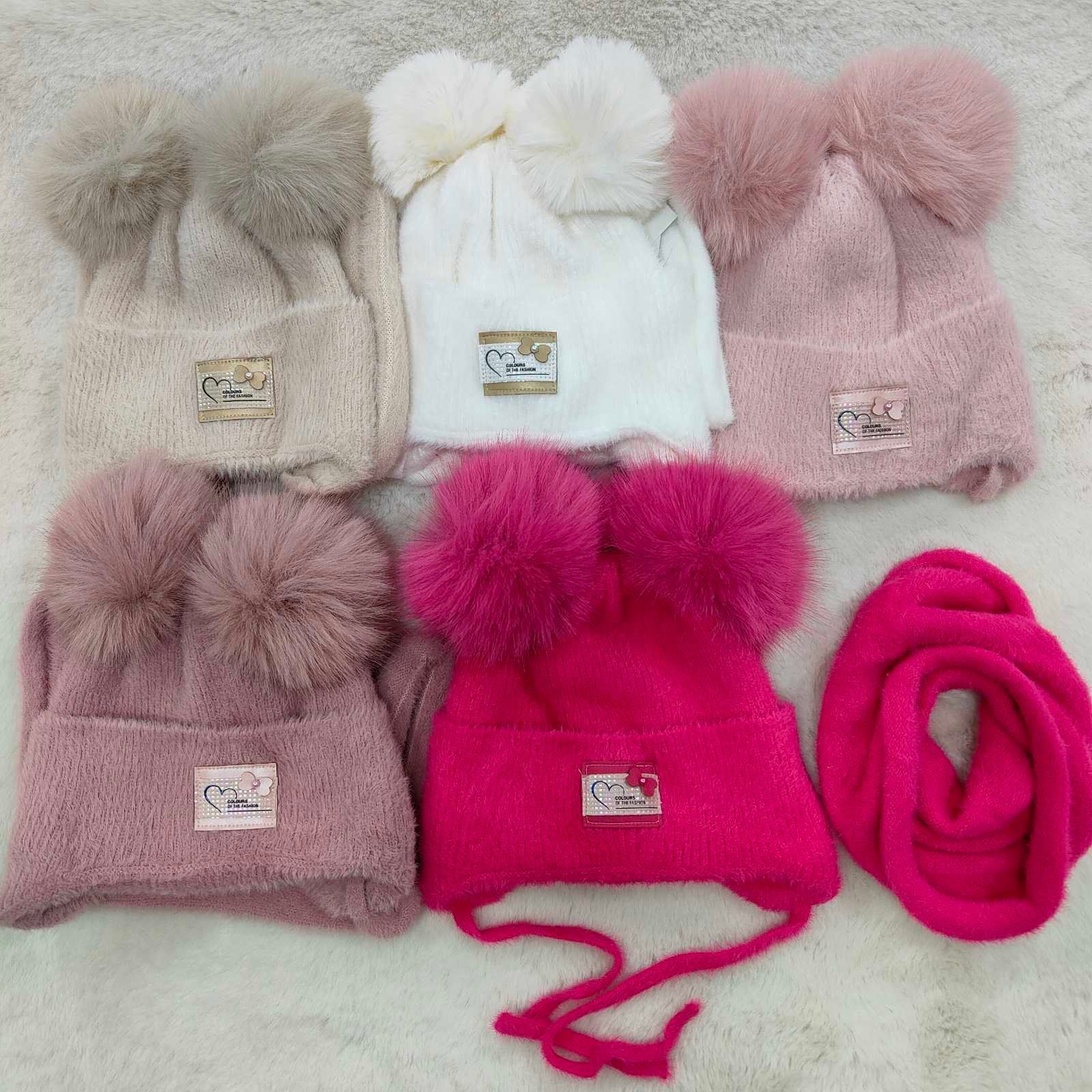 Komplett Czapki Szaliki Damski 46-50