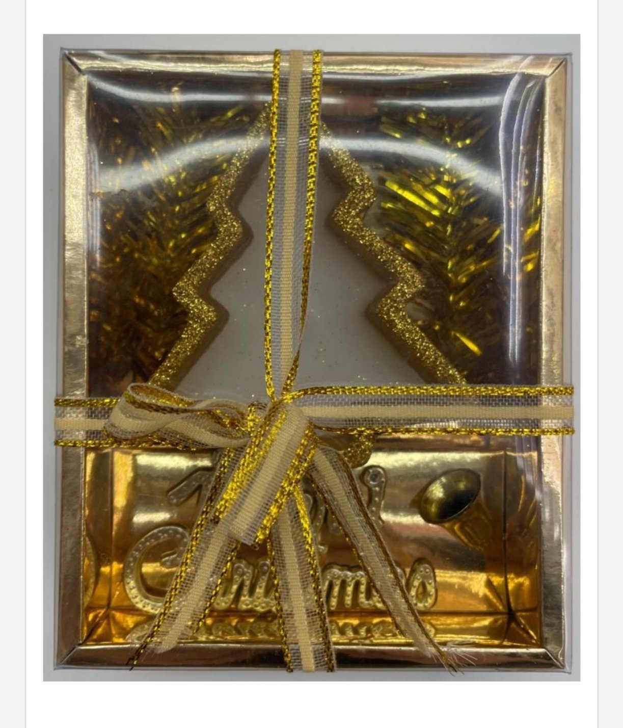 Zestaw Świeca Dekoracja Świąteczny