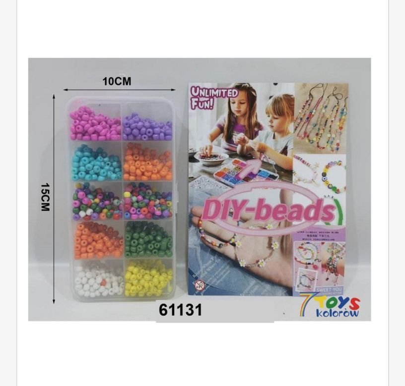 Zestaw Zabawki z Koraliki DIY