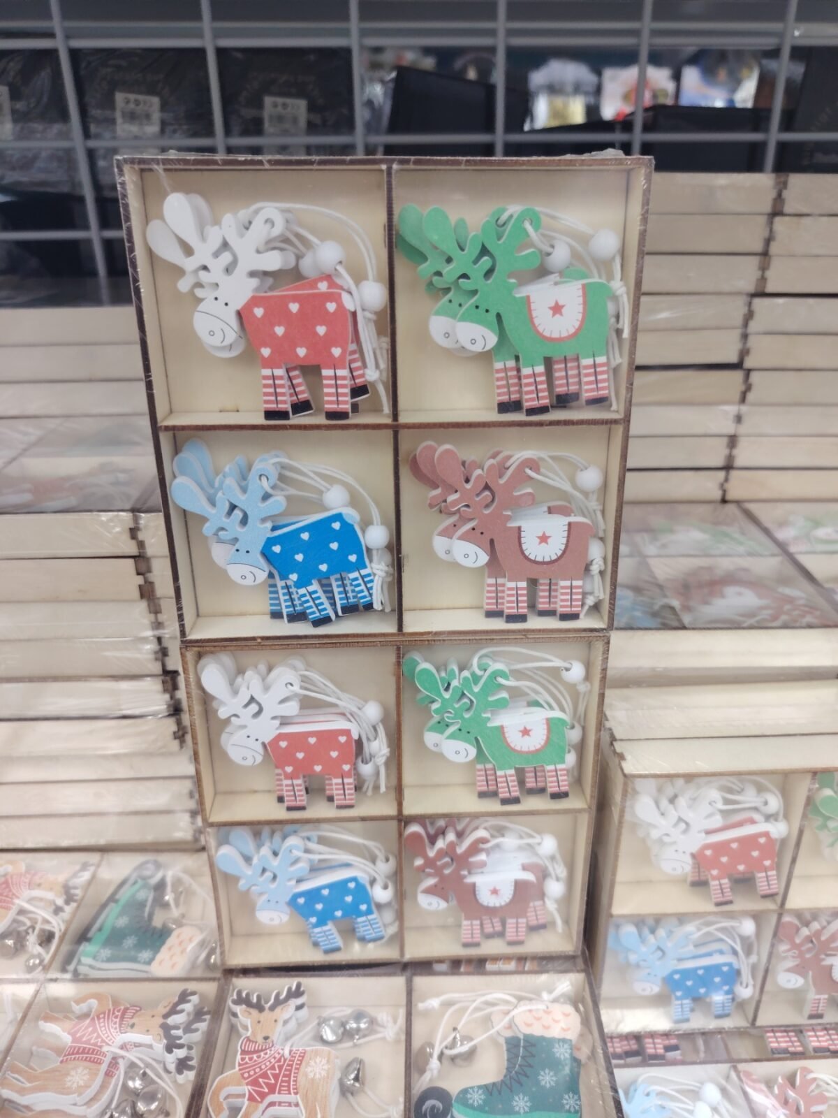 Zestaw Dekoracja Świąteczny 12PCS