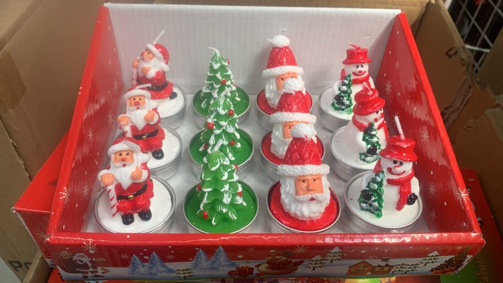 Świece Świąteczny