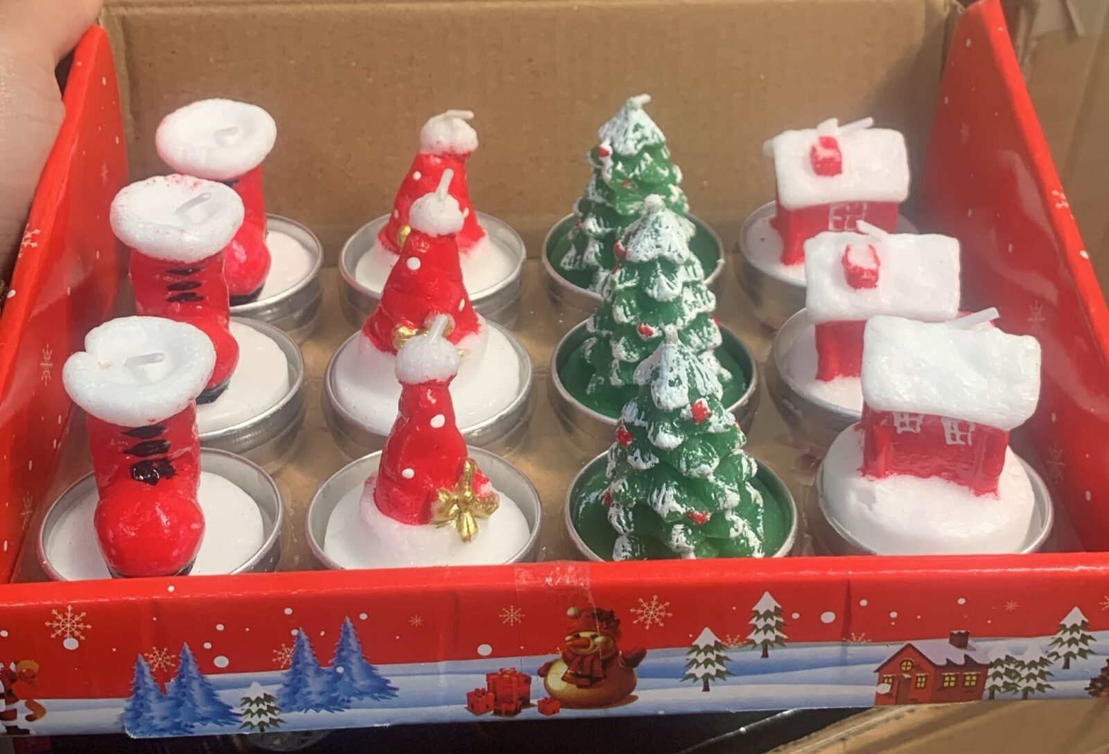 Świece Świąteczny