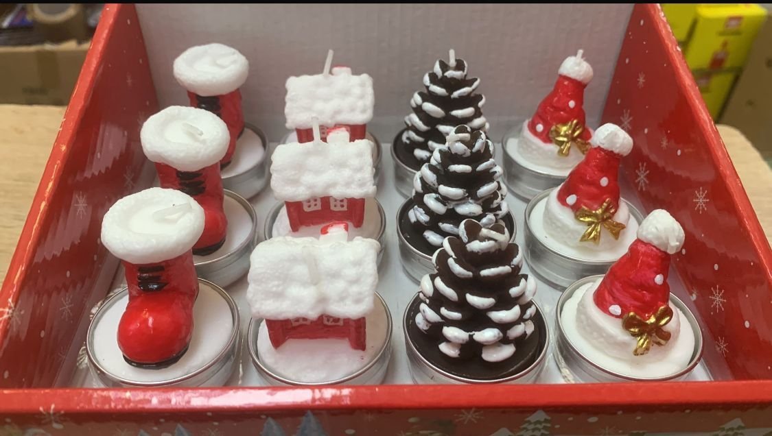 Świece Świąteczny