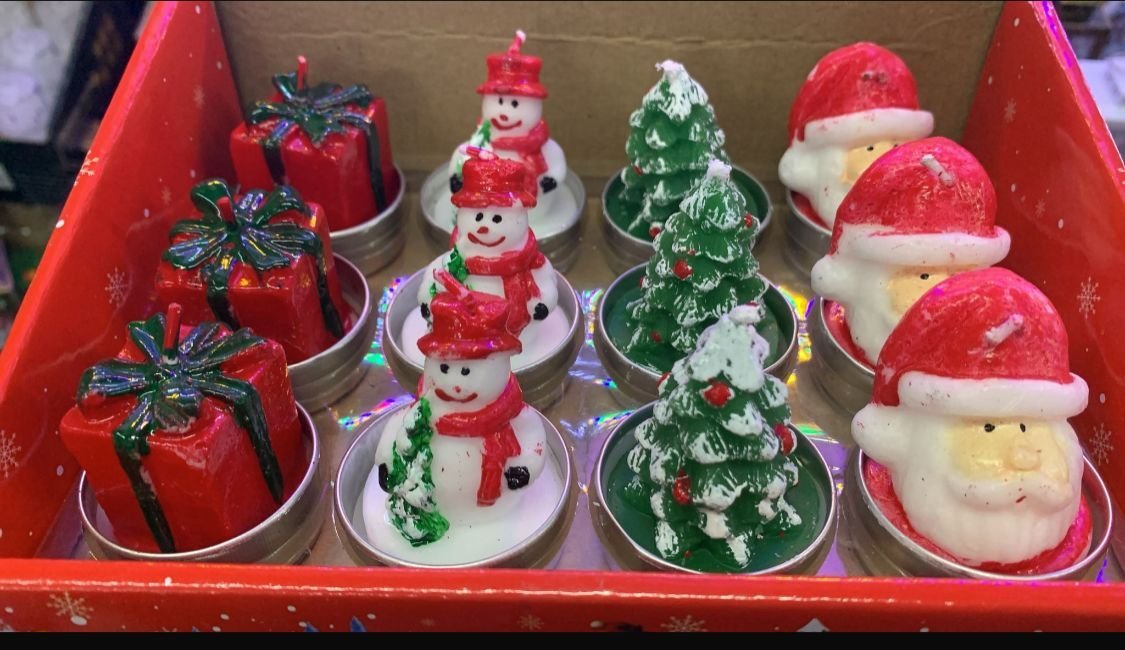 Świece Świąteczny