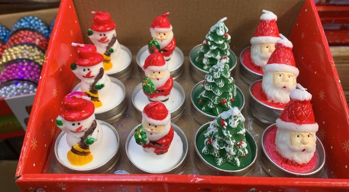 Świece Świąteczny