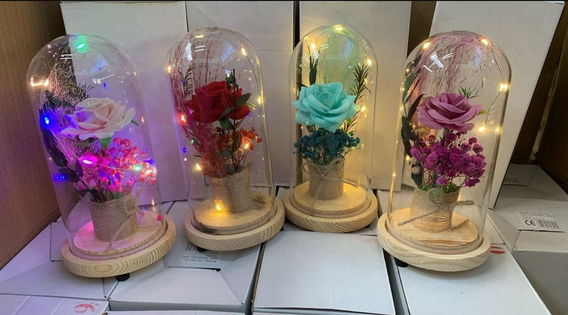 Dekoracyjny Kwiat LED