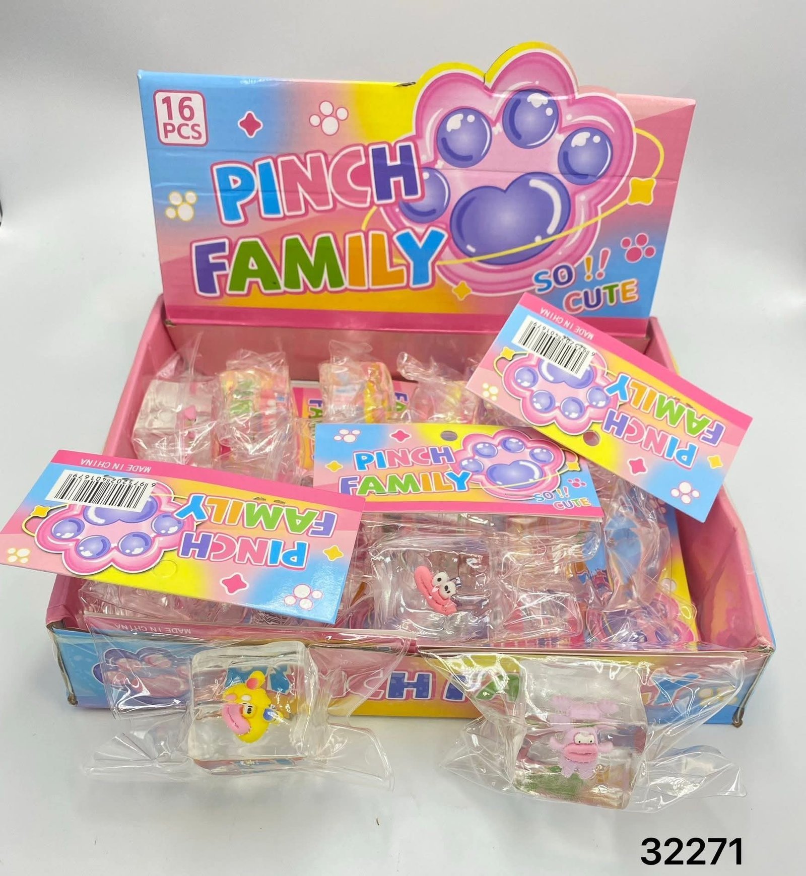 Zabawki Squeeze Pinch Family