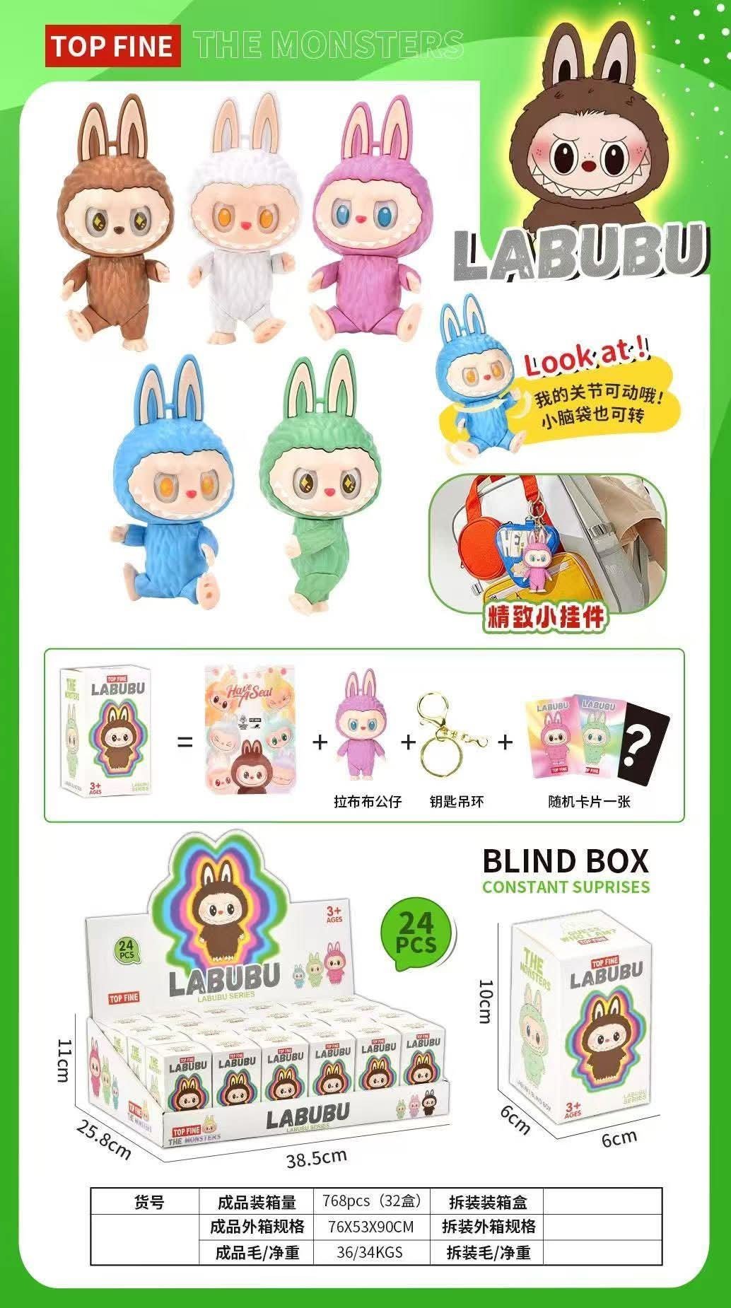 Unboxing Brelok Labubu