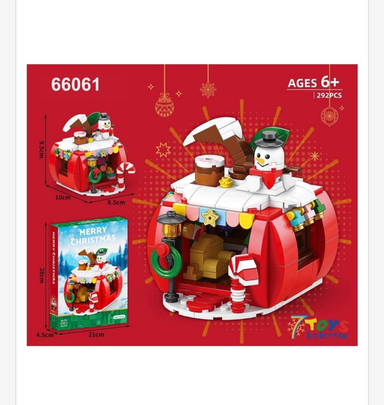 Klocki Merry Christmas 292PCS