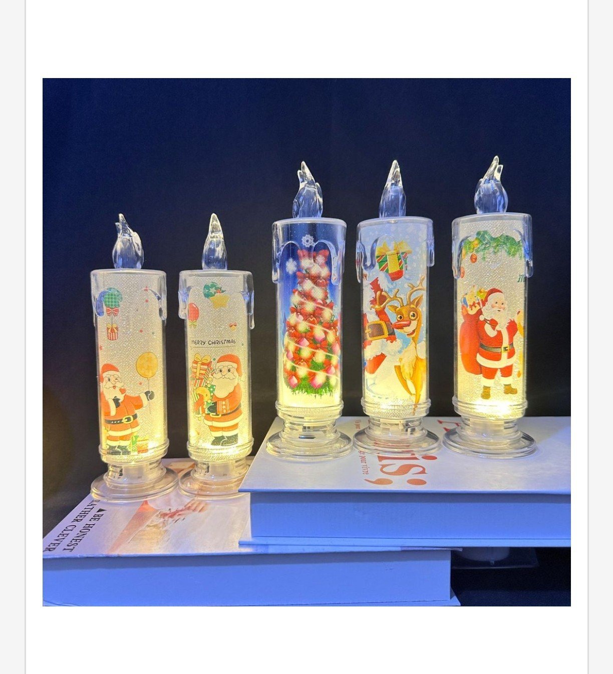 Świeca Świece Świąteczny 5.7x18.3cm